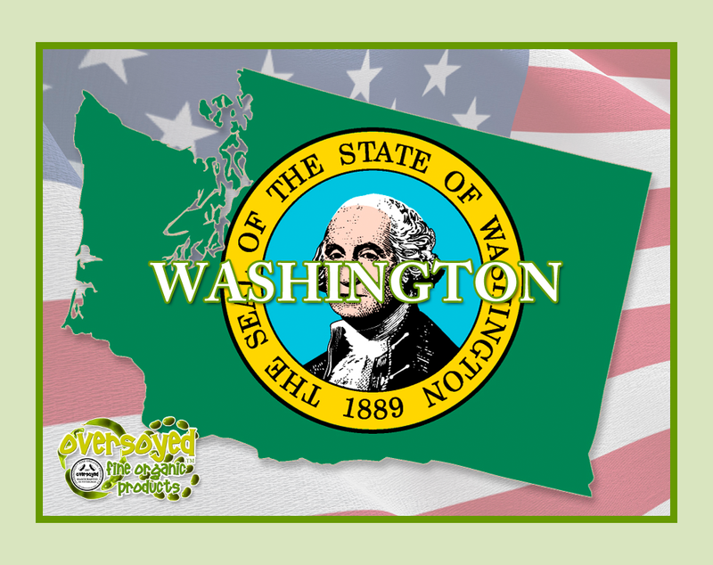 Washington The Evergreen State Blend Artisan Handcrafted Shea & Cocoa Butter In Shower Moisturizer