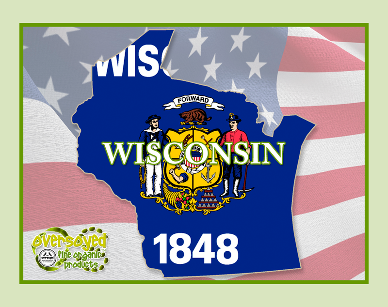 Wisconsin The Badger State Blend Artisan Handcrafted Natural Organic Extrait de Parfum Body Oil Sample