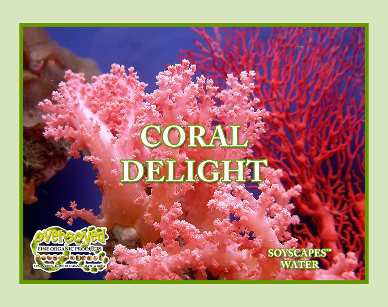 Coral Delight Artisan Handcrafted Shave Soap Pucks
