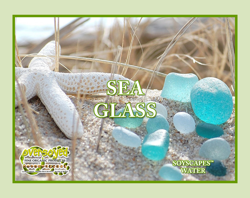 Sea Glass Artisan Handcrafted Exfoliating Soy Scrub & Facial Cleanser