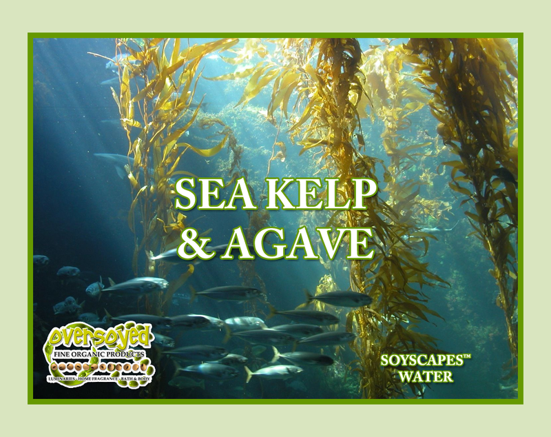 Sea Kelp & Agave Artisan Handcrafted Spa Relaxation Bath Salt Soak & Shower Effervescent