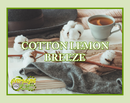 Cotton Lemon Breeze Artisan Handcrafted Spa Relaxation Bath Salt Soak & Shower Effervescent