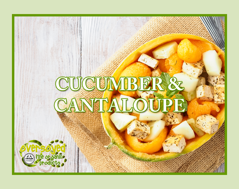 Cucumber & Cantaloupe Artisan Handcrafted Exfoliating Soy Scrub & Facial Cleanser