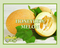 Honeydew Melon Artisan Handcrafted Natural Organic Eau de Parfum Solid Fragrance Balm