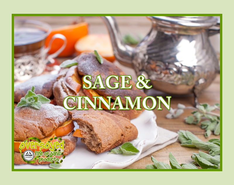 Sage & Cinnamon Artisan Handcrafted Natural Organic Eau de Parfum Solid Fragrance Balm
