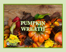 Pumpkin Wreath Artisan Hand Poured Soy Tumbler Candle