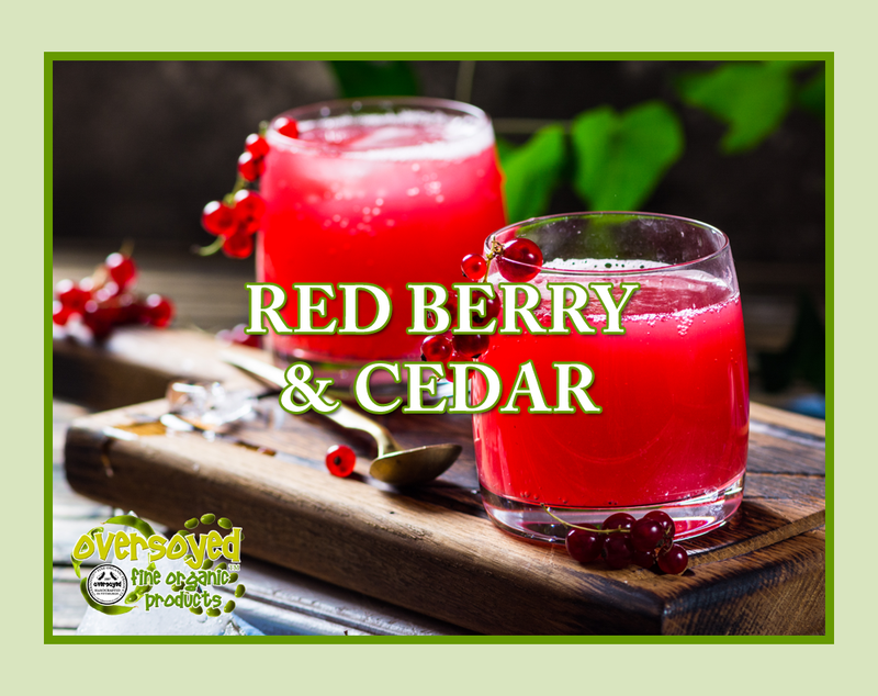 Red Berry & Cedar Artisan Hand Poured Soy Tumbler Candle