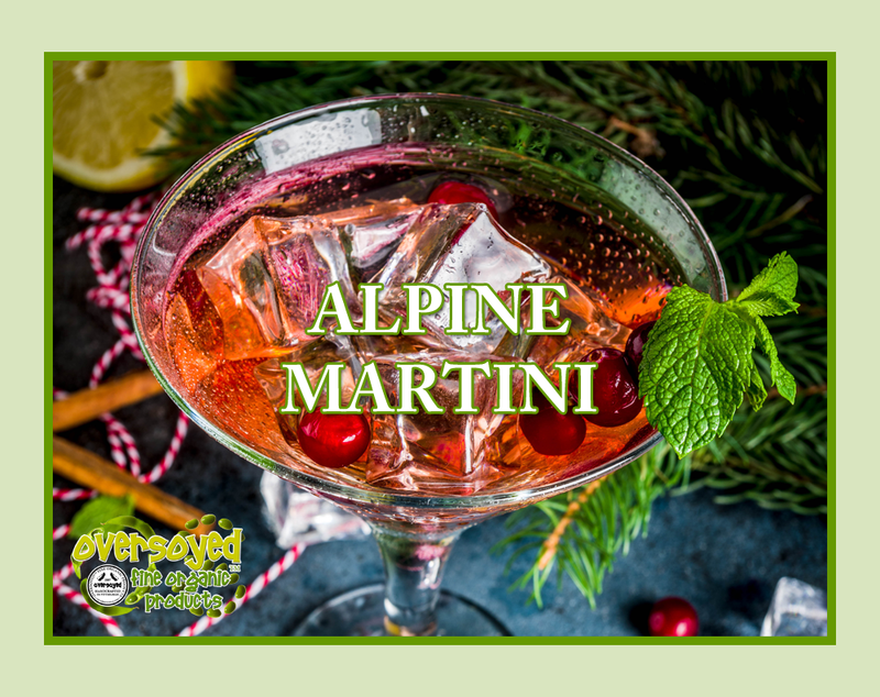 Alpine Martini Artisan Handcrafted Natural Organic Eau de Parfum Solid Fragrance Balm