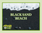 Black Sand Beach Artisan Handcrafted Natural Organic Eau de Parfum Solid Fragrance Balm