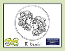 Gemini Zodiac Astrological Sign Artisan Hand Poured Soy Wax Aroma Tart Melt