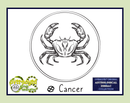 Cancer Zodiac Astrological Sign Artisan Handcrafted Sugar Scrub & Body Polish