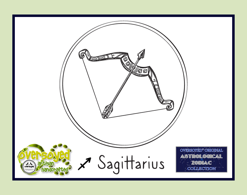 Sagittarius Zodiac Astrological Sign Artisan Handcrafted Natural Antiseptic Liquid Hand Soap